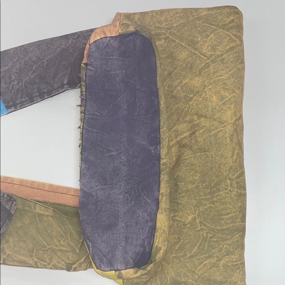 Colorful Patchwork Hobo Bag with cell phone pocket, preowned - Picture 6 of 15